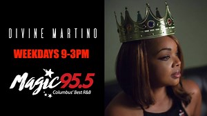 Listen live to your favorite SheJay Divine Martino weekdays 9-3pm here: http://bit.ly/2DNm0pF Or download the FREE Magic 95.5 app to your smartphone to listen here: http://bit.ly/2u5Ia3s | Magic Columbus