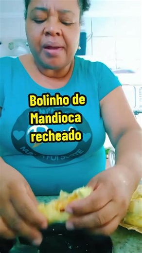 #bolinho de mandioca recheada #receita #receitafacil #receitasimples #receita rápida