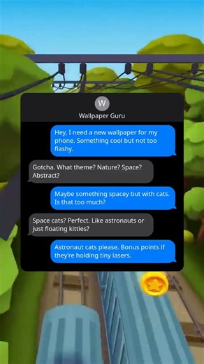 Epic Laser-Wielding Space Cats Wallpaper Creation