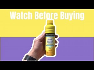 What You Should Know About This Neutrogena Beach Defense Sunscreen Spray SPF 50