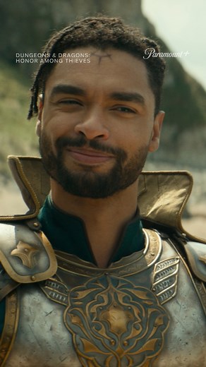 Regé-Jean Page as Xenk the paladin is the PERFECT lawful good character. | Paramount