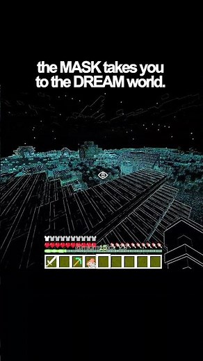 the MASK takes you to the DREAM world.