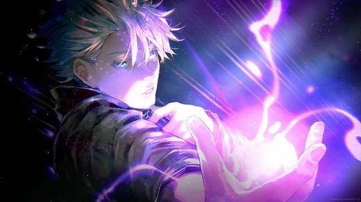 Satoru Gojou Hollow Purple Lightning Jujutsu Kaisen Live Wallpaper - MoeWalls