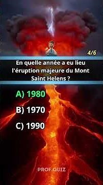 Volcano Quiz: Do you know Earth's fire giants? 🌋🔥