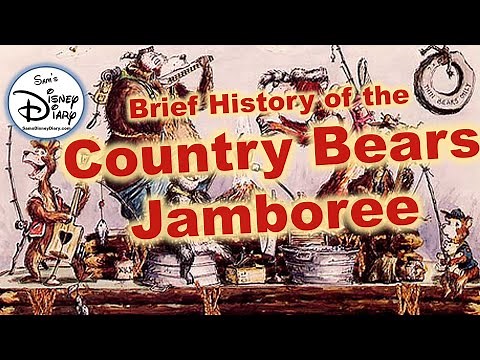 Brief History of the Country Bears Jamboree | Walt Disney World | Disneyland | Marc Davis