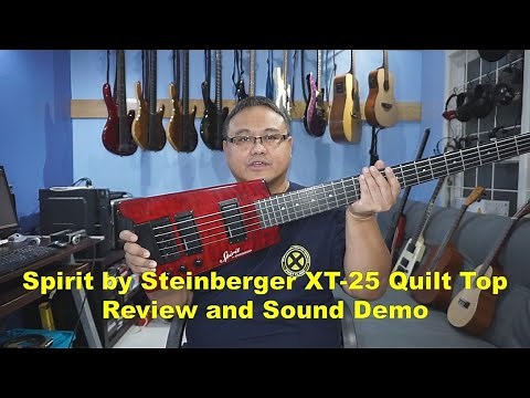 Spirit Steinberger XT-25 Bass Review & Sound Demo