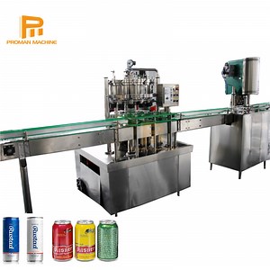 [Hot Item] Soft Drink / Beer Aluminum Can Filling Machine / Commercial Tin Can Sealing Machine