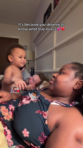 They say when God gives you a son… it’s because you deserve to know what true love is. 💕❤️ #thegracious_jayz #boymom #love #momoftiktok #fyp