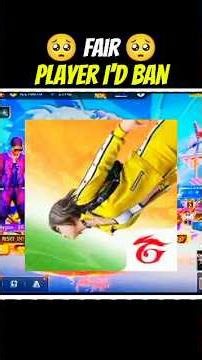 fair player id banned 🚫!! respect All Hakar #freefire #raistar