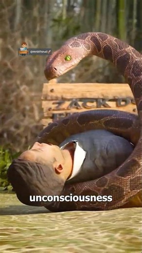 Ajagar Apne Shikaar Ka Dum Kaise Ghotta Hai? 🐍😱 | How Snakes Constrict Humans? | 3D Animation