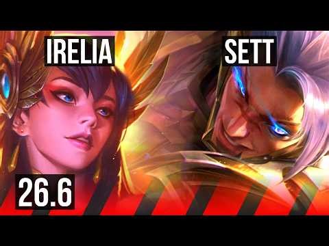 IRELIA vs SETT (TOP) | TR Grandmaster | 26.6