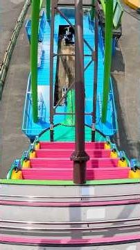 The Scariest Viking Ride in Japan, Highly Acclaimed by Thrill Seekers! Twin Dragon On-Ride POV / ...