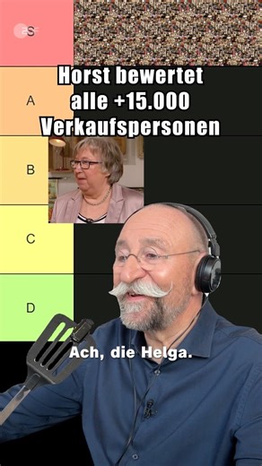 Horst macht crazy Ranking von allen +15.000 Verkaufspersonen | Bares für Rares #shorts