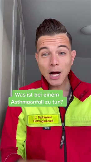 Erste Hilfe bei Asthmaanfall: Was zu tun ist