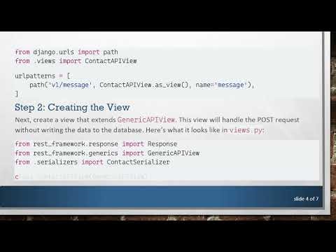 How to Handle POST Requests in Django Rest Framework Without Writing to a Model