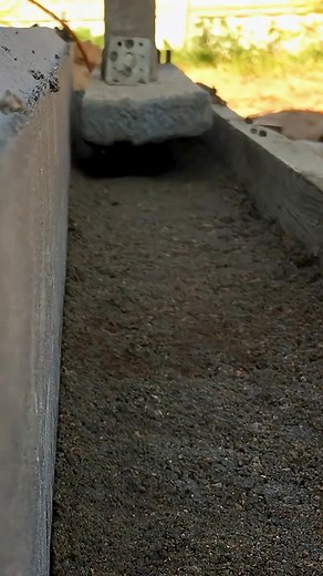 Installing Concrete Edge Around Curb Half-Height Concrete Collar 🔨 #SatisfyingSounds #MakerCommunity #AmazingTransformation #satisfying #WorkshopLife #paving #RestorationNation | Virginia Oliver