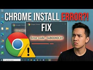 Fix Chrome 0x80040C01 Installation Error | Step-by-Step Guide