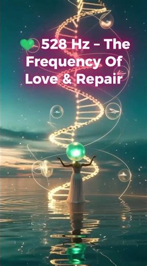💚 528 Hz DNA Activation | Awaken the Love Code Within ✨ Short