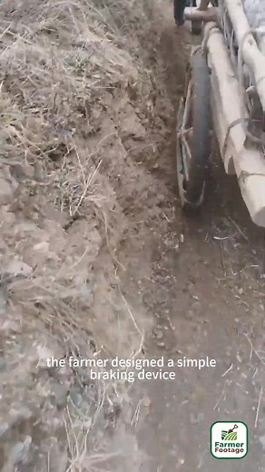 A brake device for a handcart invented by a farmer | Field to Feast