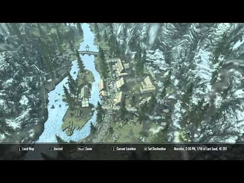 Skyrim Map in full 3D