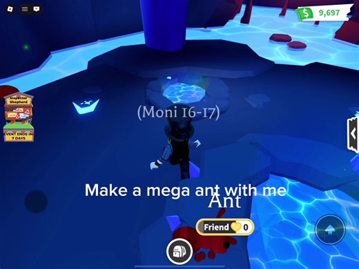 The ant was so adorable! #adoptme #roblox #fun #mega #fyp