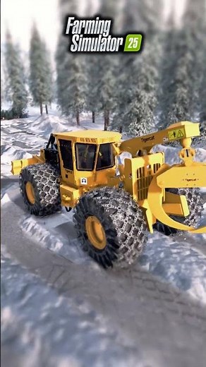 Winter Logging DEEP snow