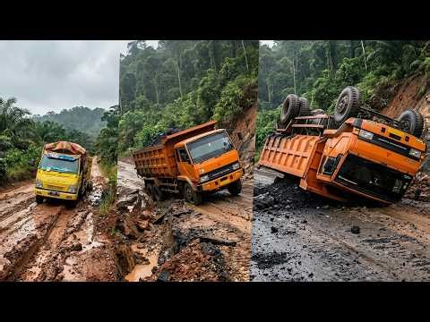 EXTREME DANGER! Coal Truck Accidents You Won't Believe