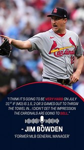 16K views · 117 reactions | Former MLB GM Jim Bowden is not convinced the #STLCards will be sellers at this year's deadline. #BKandFerrario | 101 ESPN St. Louis | Facebook