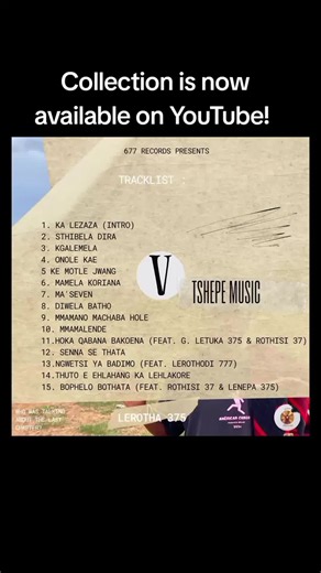 Tshepe Music 5 (Collection) is now available on YouTube, the link is in my bio! 🙏🏾❤️🇱🇸 #fyp #lebollokemoetlo❤❤❤ #makoloane #makolwane #fypシ