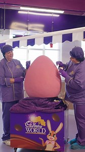 World's Largest Cadbury Mini Egg Revealed!