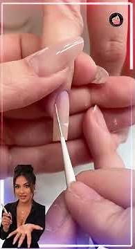 Tutorial: square nails with a French tip and cherries... the combo you didn’t know you needed 😱💅
