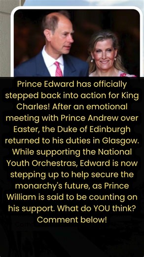 Prince Edward Steps Up After Emotional Royal Family Reunion — What Happened Next!
