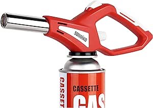 Sondiko Butane Torch Head, Kitchen Torch with Adjustable Flame, Culinary Blow Torch for Desserts, Creme Brulee, and Baking(Butane Gas Is Not Included)