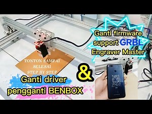 Cnc laser engraving install driver GRBL ENGRAVER MASTER replacement BENBOX
