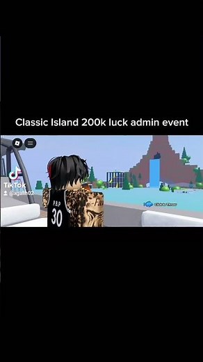 Classic Island 200k luck admin event || Fish It Roblox
