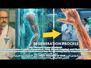 تخليق الأعضاء الحيوية الضوئية دمج تقنية Micro-Nanomite H-Tech والطباعة الجينية وتعديل الضوء الفوتوني