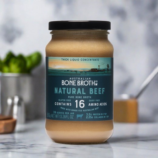 Natural Beef Bone Broth Concentrate -390g - Australian Bone Broth Co