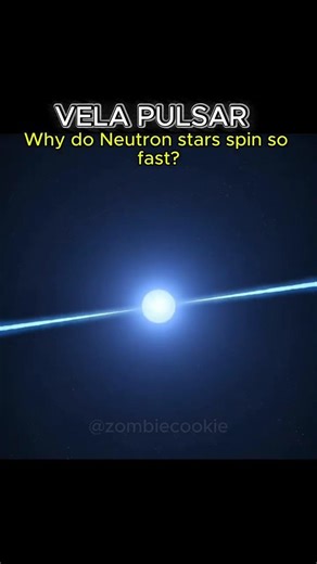 Why neutron stars spin so fast? #space #science #facts #edit