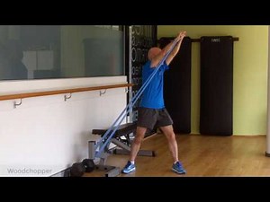 Woodchopper with a Resistance Band