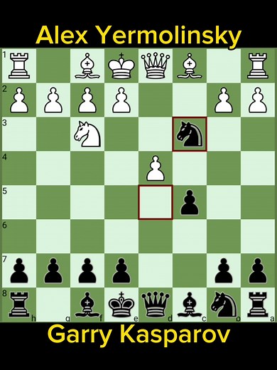 Kasparov's Greatest Chess Game V1 | Yermolinsky vs Kasparov (1999) Hoogovens Group A (1999), Wijk aan Zee NED, Alex Yermolinsky vs Garry Kasparov, English Opening: Symmetrical. Three Knights Variation 0-1 #KasparovVsKarpov #ChessLegends #GreatestChessGames #SuperGMCollection #richsearcher #richsearcherhub #fblifestyle | Rich Searcher