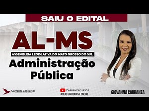 AL-MS Public Service Exam | Public Administration | Complete Lesson for Tests and Exam Notices