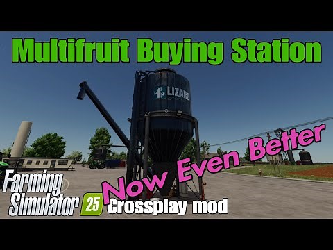 Multifruit Buying Station / FS25 Crossplay mod