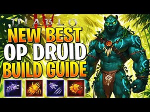 THIS DRUID BUILD IS S-TIER! Diablo 4 Druid Build SEASON 9
