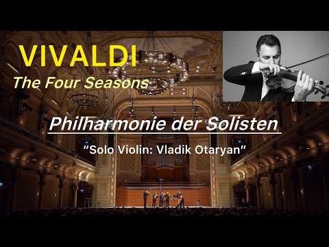 Vivaldi – Spring (The Four Seasons) | Violin Solo Vladik Otaryan | Live Wuppertal Concert