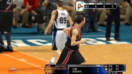 做了个nba2k14单独mc主角投篮必中ct