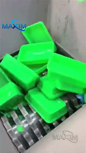 Plastic drum shredder machine #machine