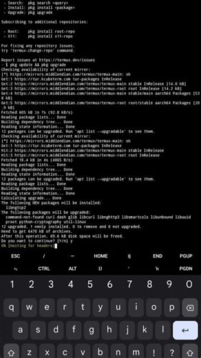 Basic Termux Commands #ethicalhacking #cybersecurity #hackinfo