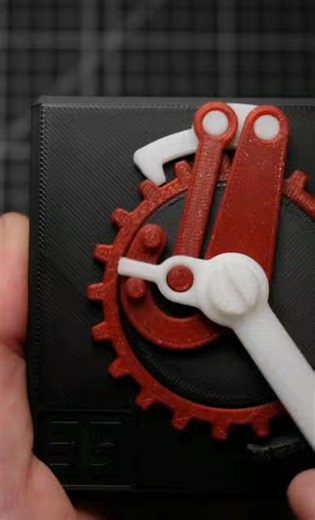 3D printed indexing gear mechanism #foryou | cartyski