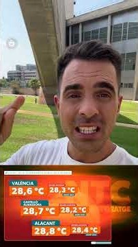 Juliol del 2026, el mes més càlid des que tenim registres #Oratge #ÀPunt