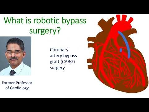 What is robotic bypass surgery?